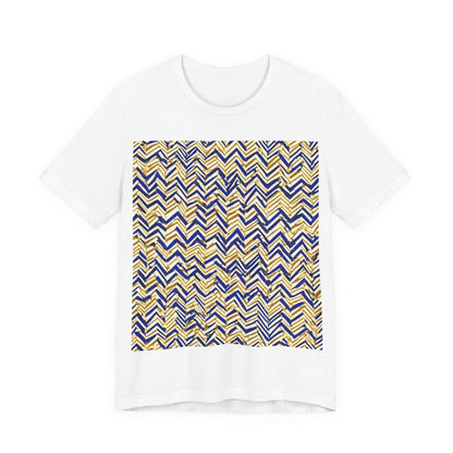 boostlete-boost-mode-pattern-ekg-line-art-0091 — Unisex Jersey Short Sleeve (B+C 3001)