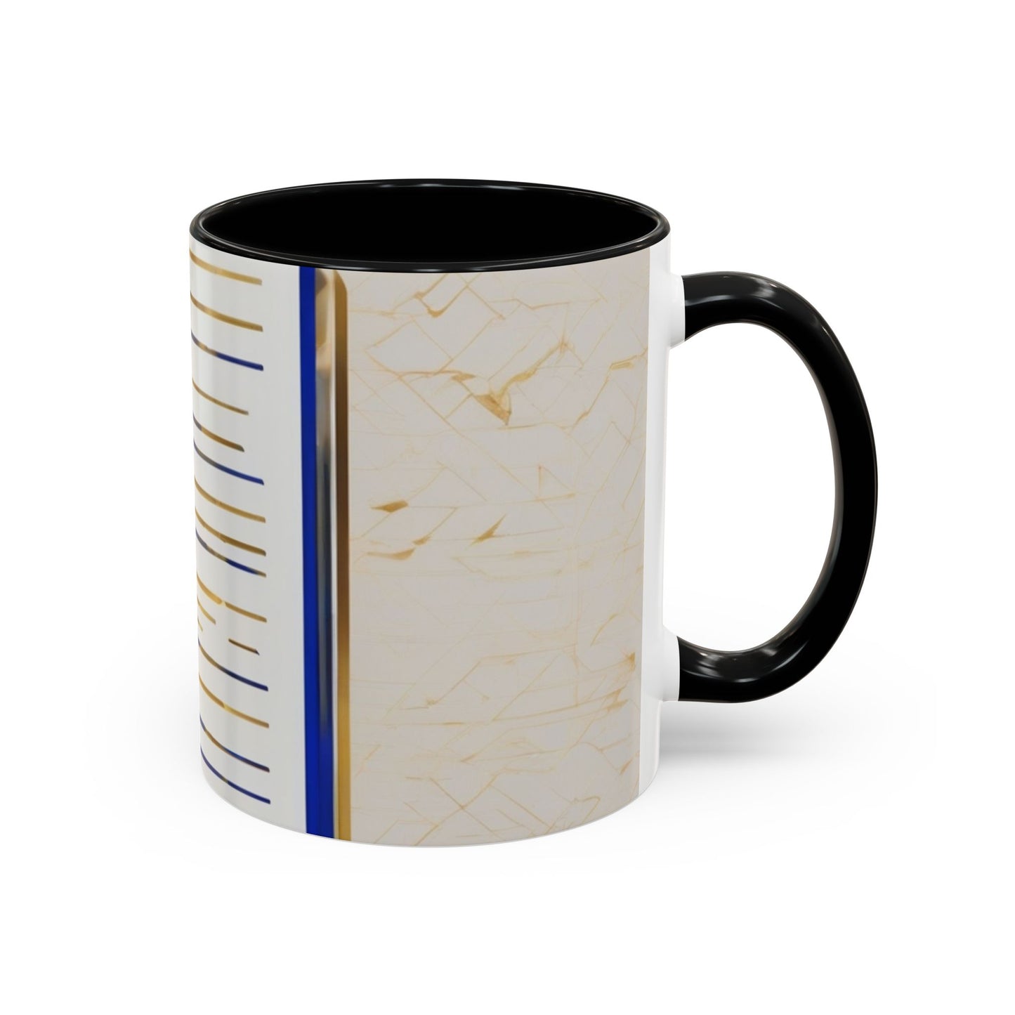 boostlete-am-crew-icon-checklist-glitch-badge-0018 — Accent Mug 11oz/15oz