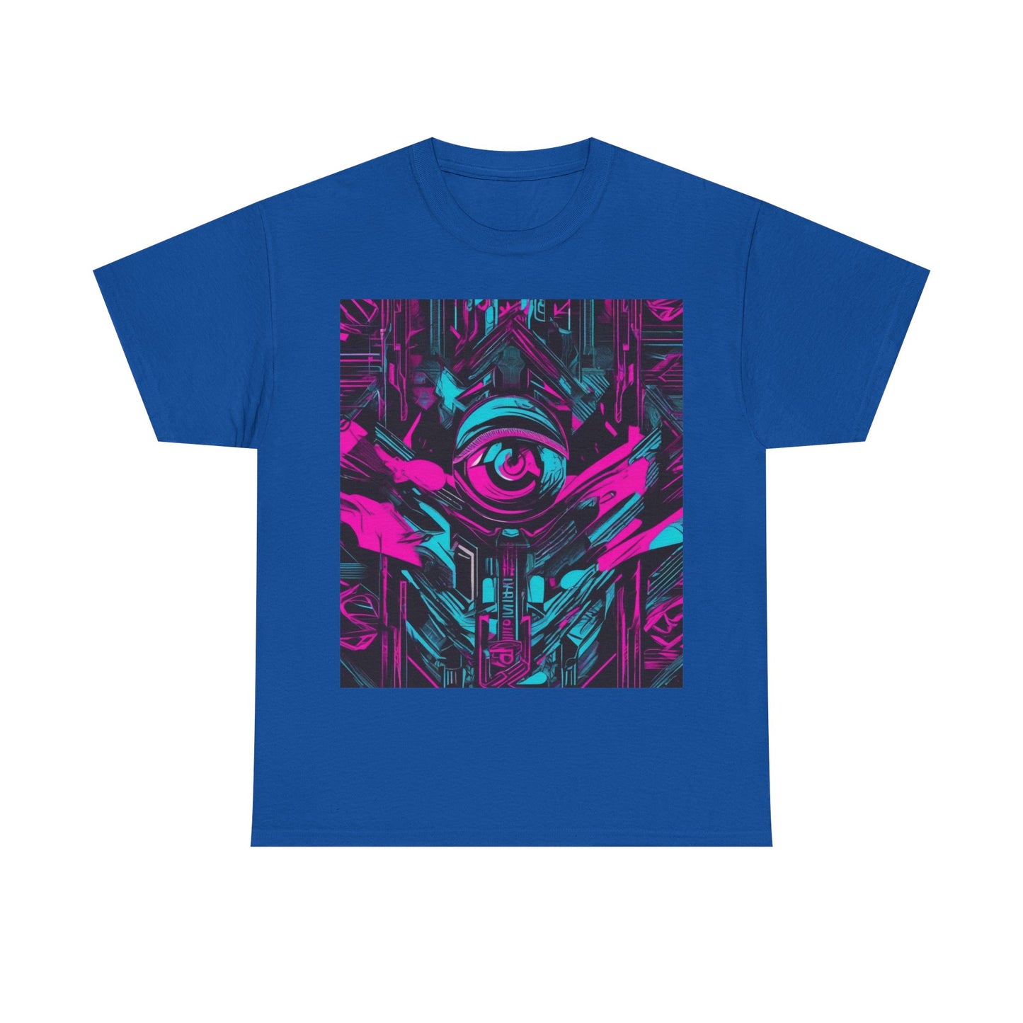 boostlete-iron-intent-type-eyes-up-forward-big-line-art-0065 — Unisex Heavy Cotton Tee (Gildan 5000)