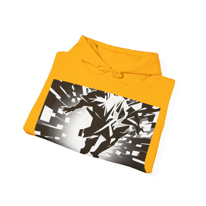 boostlete-am-crew-scene-sprinter-high-modern-0312 — Unisex Heavy Blend Hooded Sweatshirt (Gildan)