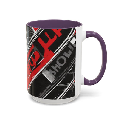 boostlete-recovery-progress-type-show-up-diagonal-paper-0109 — Accent Mug 11oz/15oz