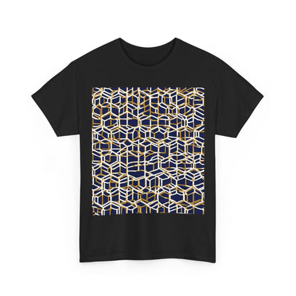boostlete-am-crew-pattern-hex-industrial-0131 — Unisex Heavy Cotton Tee (Gildan 5000)