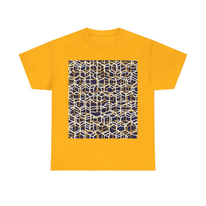 boostlete-am-crew-pattern-hex-industrial-0131 — Unisex Heavy Cotton Tee (Gildan 5000)