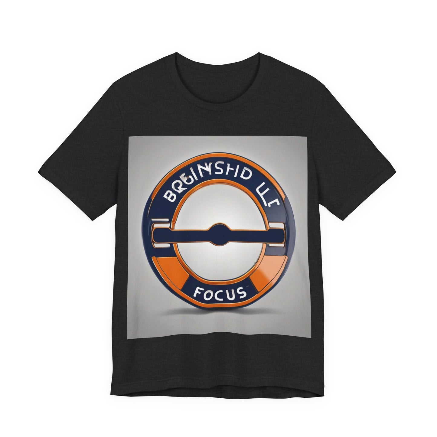 boostlete-quiet-power-icon-barbell-3d-athletic-0038 — Unisex Jersey Short Sleeve (B+C 3001)