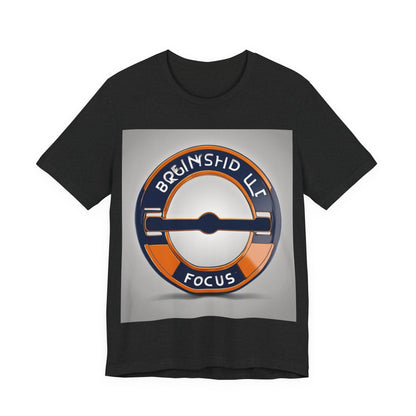 boostlete-quiet-power-icon-barbell-3d-athletic-0038 — Unisex Jersey Short Sleeve (B+C 3001)