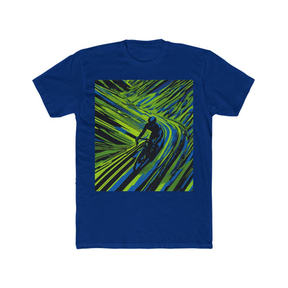 boostlete-am-crew-scene-cyclist-speed-isometric-0064 — Unisex Cotton Crew Tee (NL 3600)