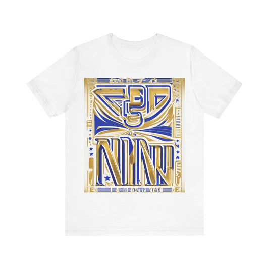 boostlete-boost-mode-type-earned-not-given-outline-over-solid-line-art-0005 — Unisex Jersey Short Sleeve (B+C 3001)