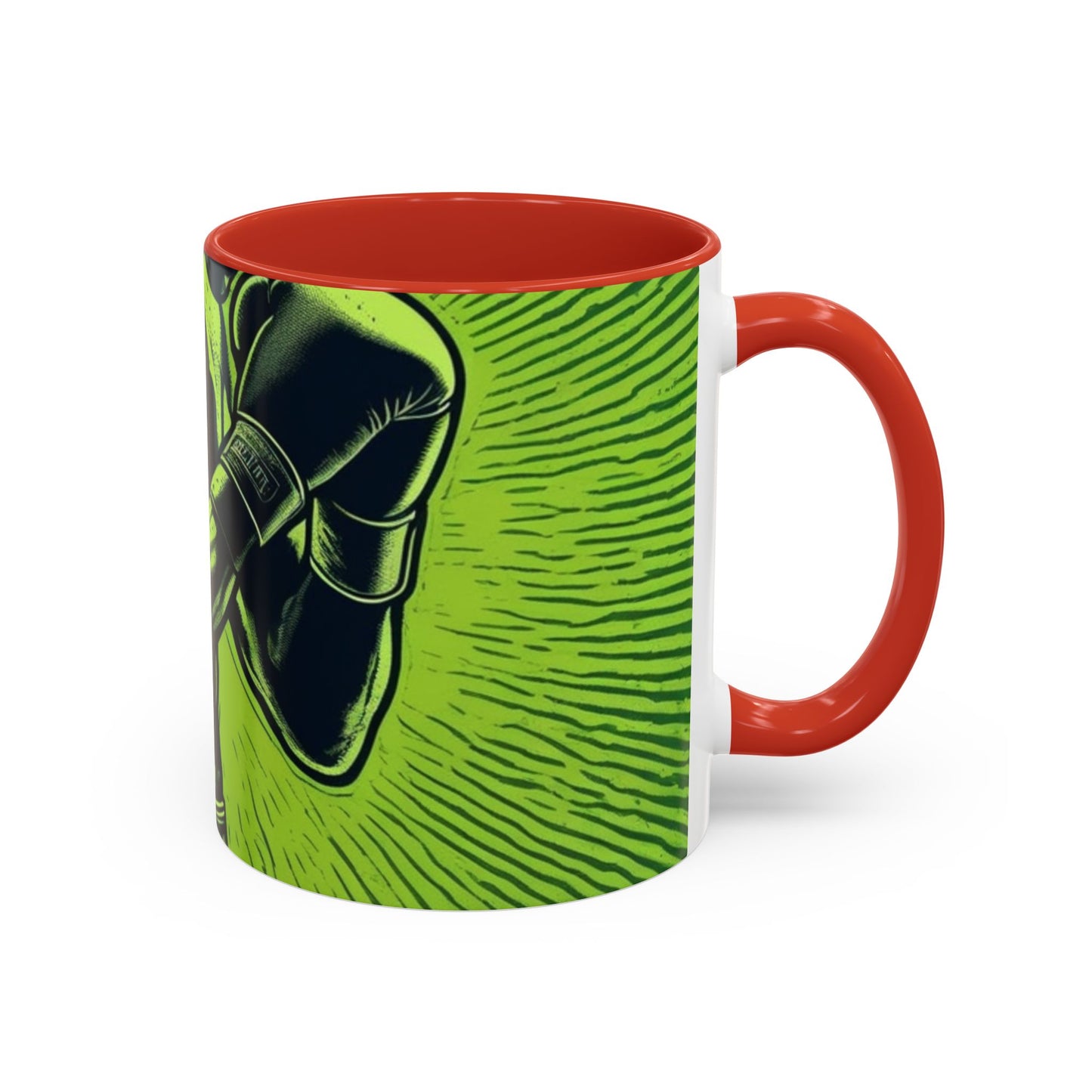 boostlete-mile-by-mile-scene-boxer-halftone-engraved-0112 — Accent Mug 11oz/15oz