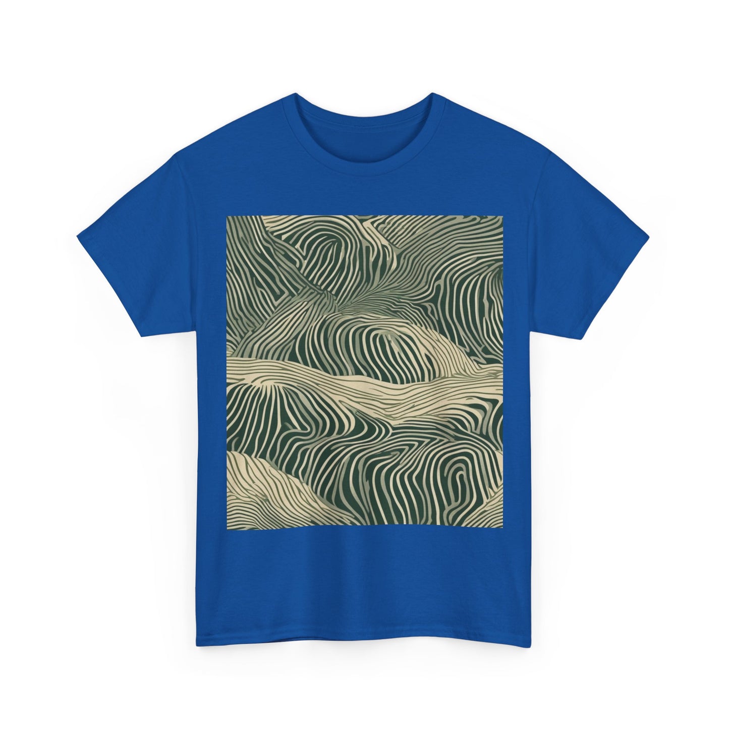 boostlete-rise-grind-pattern-topographic-modern-0403 — Unisex Heavy Cotton Tee (Gildan 5000)