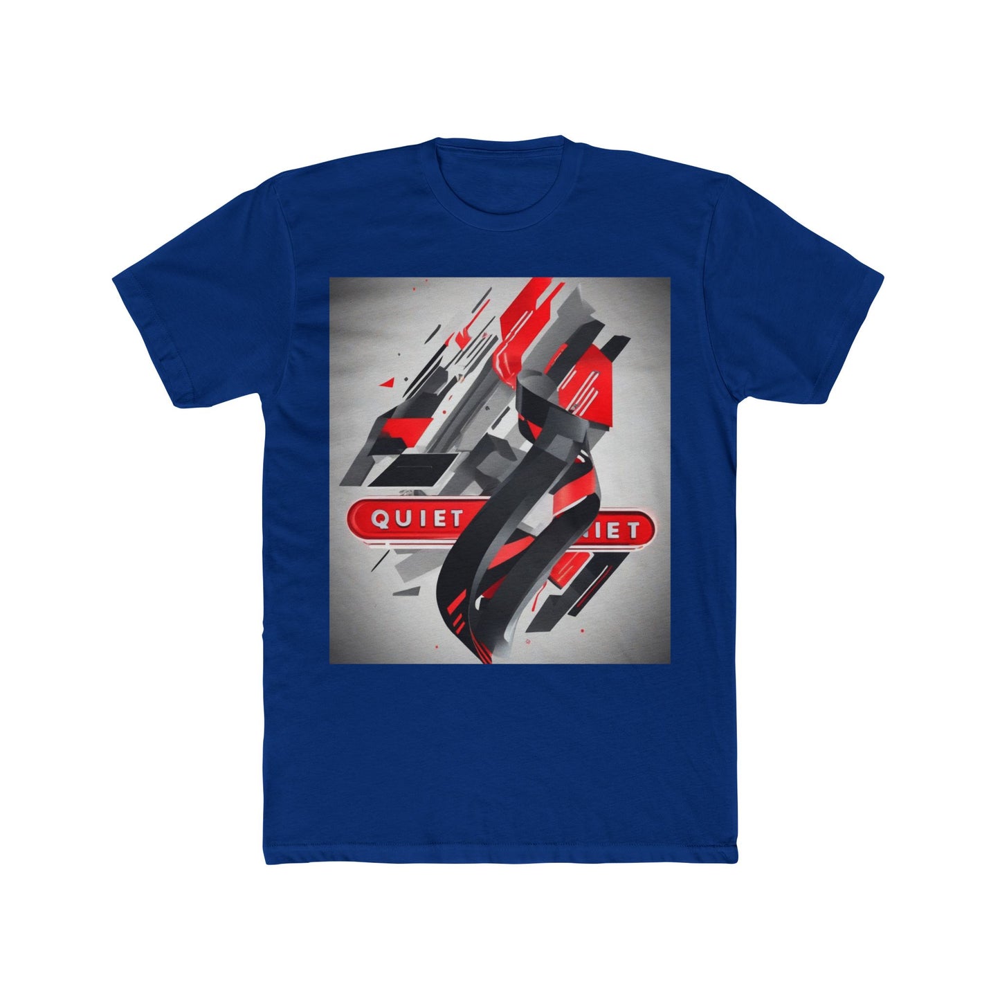 boostlete-field-day-type-power-in-quiet-banner-modern-0085 — Unisex Cotton Crew Tee (NL 3600)