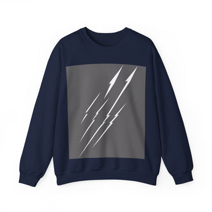 boostlete-boost-mode-icon-lightning-soft-industrial-0446 — Unisex Heavy Blend Crewneck (G18000)
