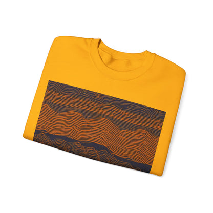 boostlete-field-day-pattern-audio-athletic-0107 — Unisex Heavy Blend Crewneck Sweatshirt (Gildan)