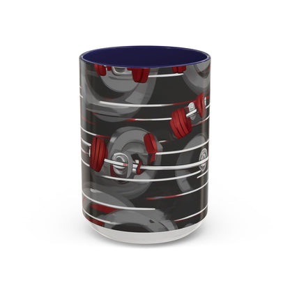 boostlete-rise-grind-icon-barbell-matte-vector-0138 — Accent Mug 11oz/15oz