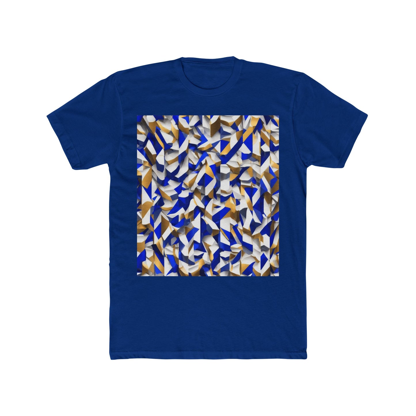 boostlete-boost-mode-type-charge-ahead-vertical-isometric-0221 — Unisex Cotton Crew Tee (NL 3600)