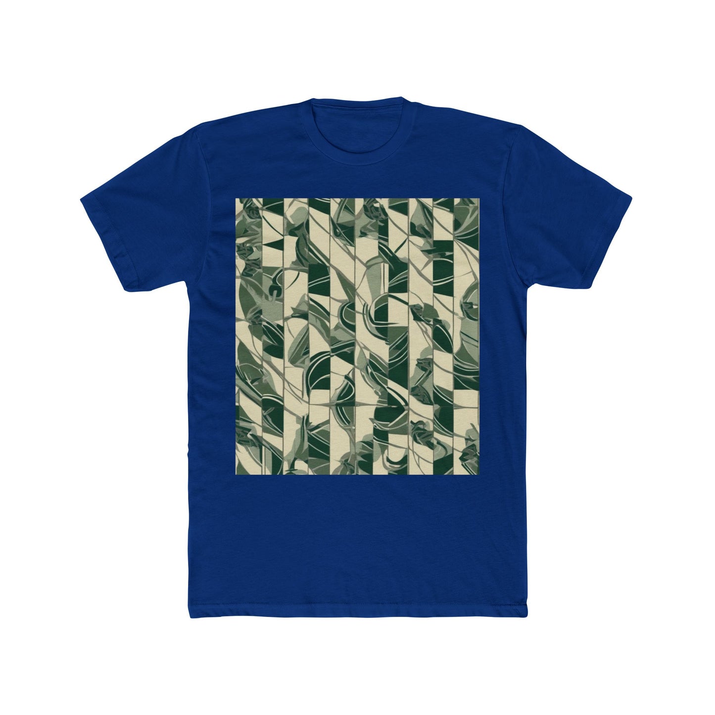 boostlete-mile-by-mile-pattern-stair-steps-athletic-0143 — Unisex Cotton Crew Tee (NL 3600)