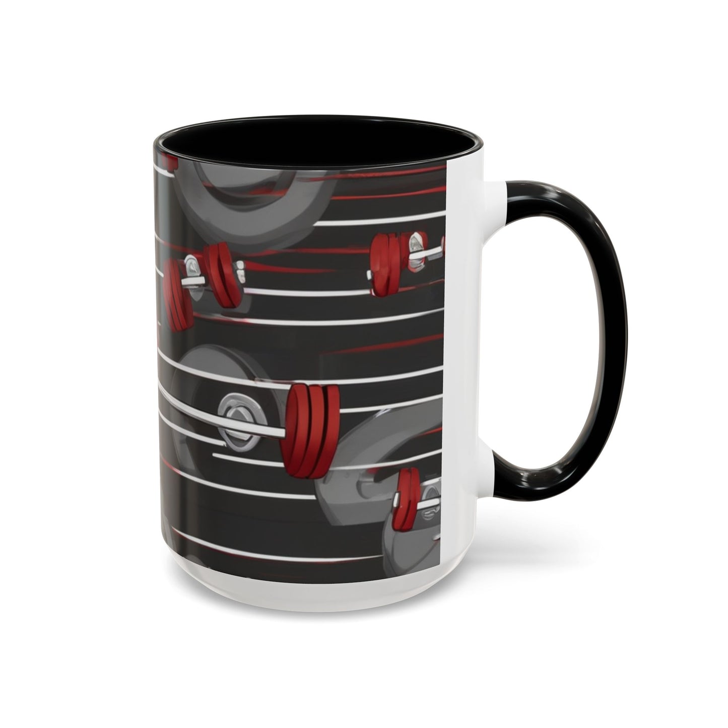 boostlete-rise-grind-icon-barbell-matte-vector-0138 — Accent Mug 11oz/15oz