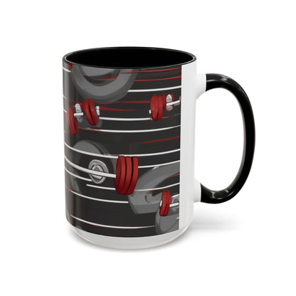 boostlete-rise-grind-icon-barbell-matte-vector-0138 — Accent Mug 11oz/15oz