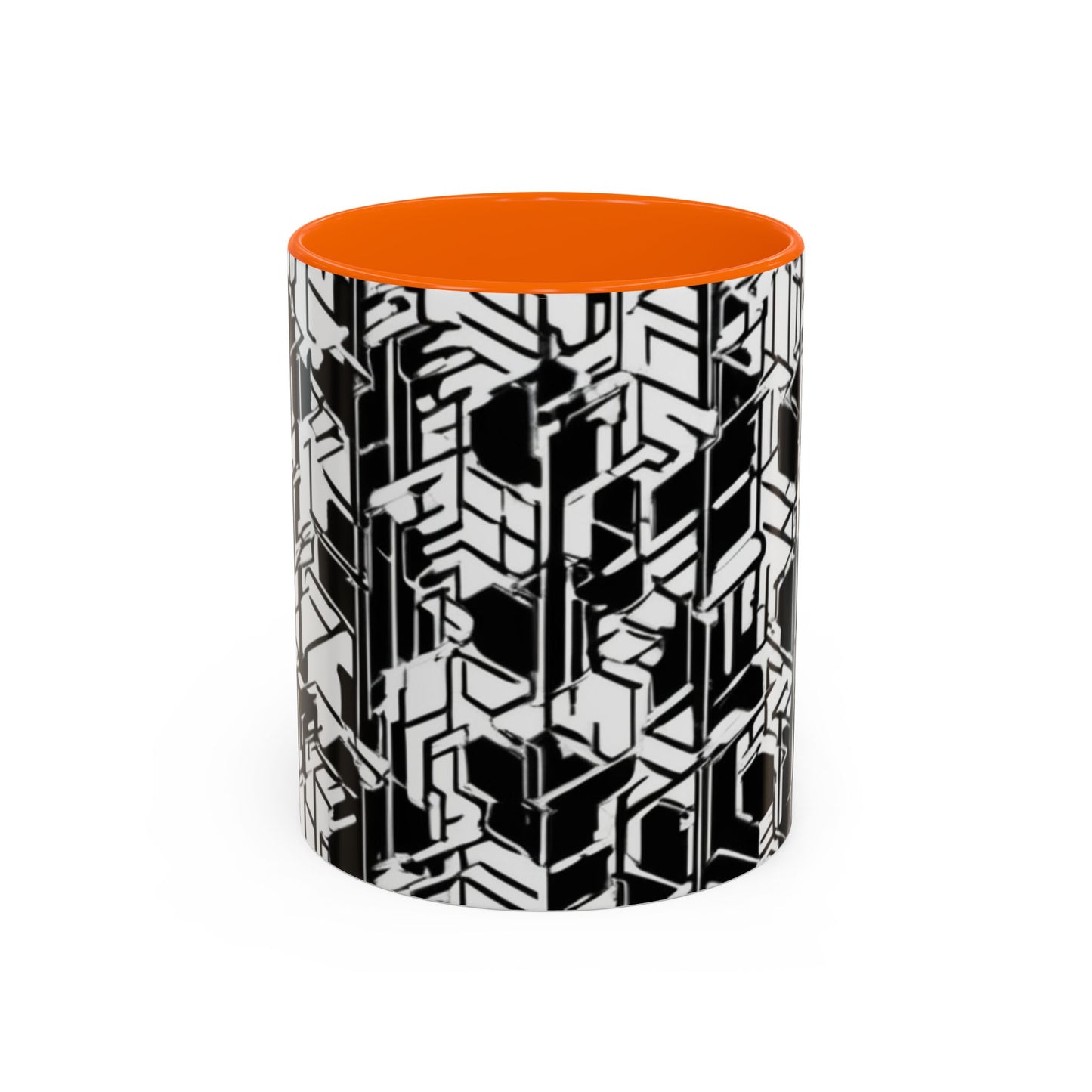 boostlete-field-day-pattern-micro-blueprint-0927 — Accent Mug 11/15oz