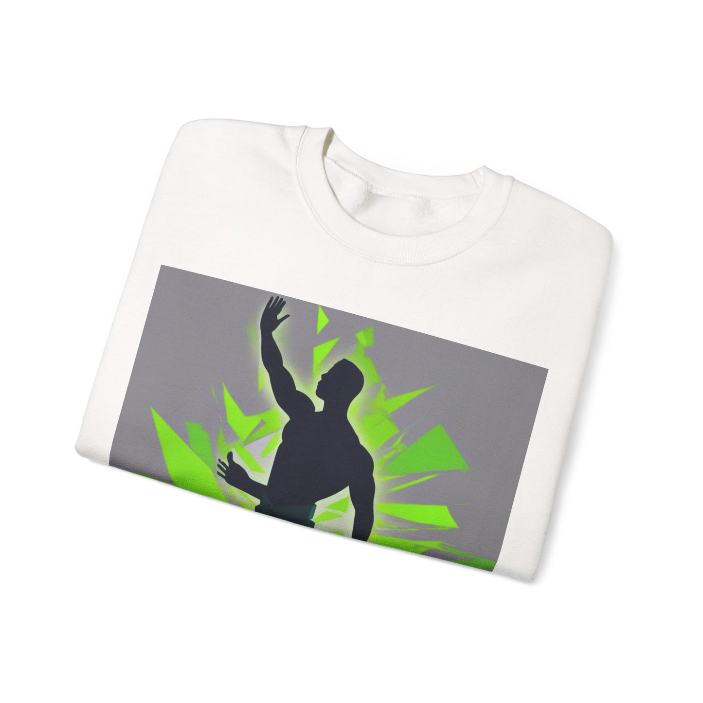 boostlete-mile-by-mile-scene-yogi-offset-isometric-0972 — Unisex Heavy Blend Crewneck (G18000)