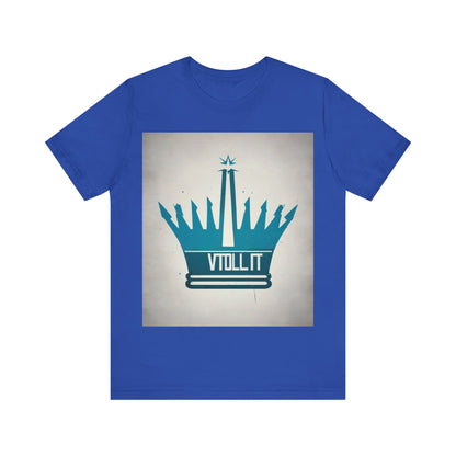 boostlete-am-crew-icon-crown-matte-industrial-0058 — Unisex Jersey Short Sleeve (B+C 3001)