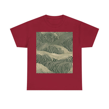 boostlete-rise-grind-pattern-topographic-modern-0403 — Unisex Heavy Cotton Tee (Gildan 5000)
