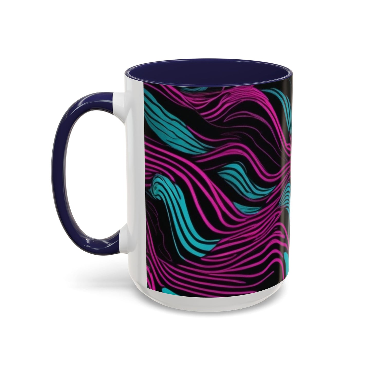 boostlete-recovery-progress-pattern-topographic-engraved-0119 — Accent Mug 11oz/15oz