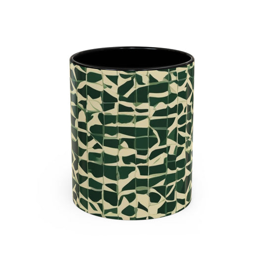 boostlete-iron-intent-pattern-plate-number-isometric-0099 — Accent Mug 11oz/15oz