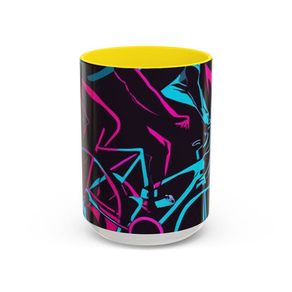 boostlete-rise-grind-scene-cyclist-outline-vector-0868 — Accent Mug 11/15oz