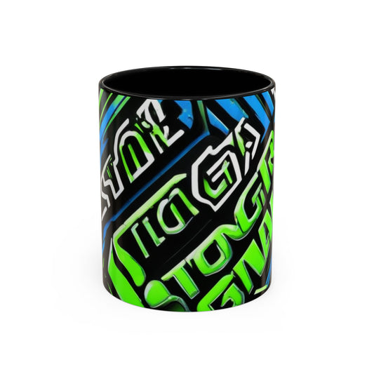 boostlete-am-crew-type-stronger-signals-diagonal-badge-1077 — Accent Mug 11/15oz