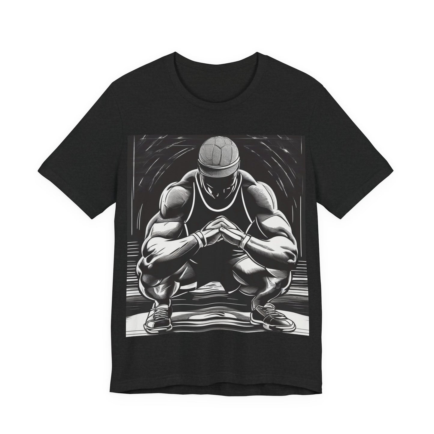 boostlete-pr-season-scene-athlete-outline-athletic-0144 — Unisex Jersey Short Sleeve (B+C 3001)