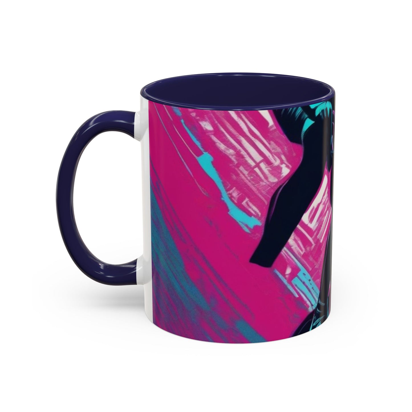 boostlete-field-day-scene-cyclist-glitch-engraved-0256 — Accent Mug 11oz/15oz