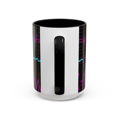 boostlete-boost-mode-pattern-ekg-modern-0111 — Accent Mug 11oz/15oz