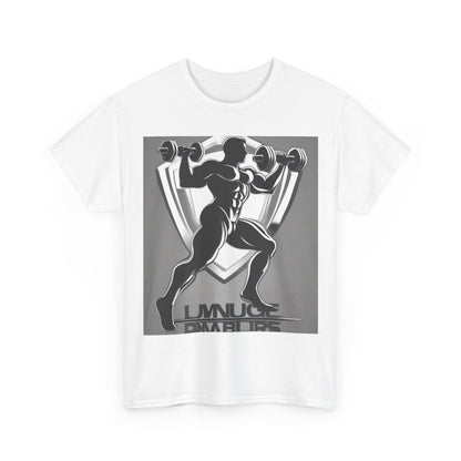 boostlete-mile-by-mile-scene-lunge-3d-athletic-0020 — Unisex Heavy Cotton Tee (Gildan 5000)