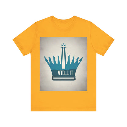 boostlete-am-crew-icon-crown-matte-industrial-0058 — Unisex Jersey Short Sleeve (B+C 3001)