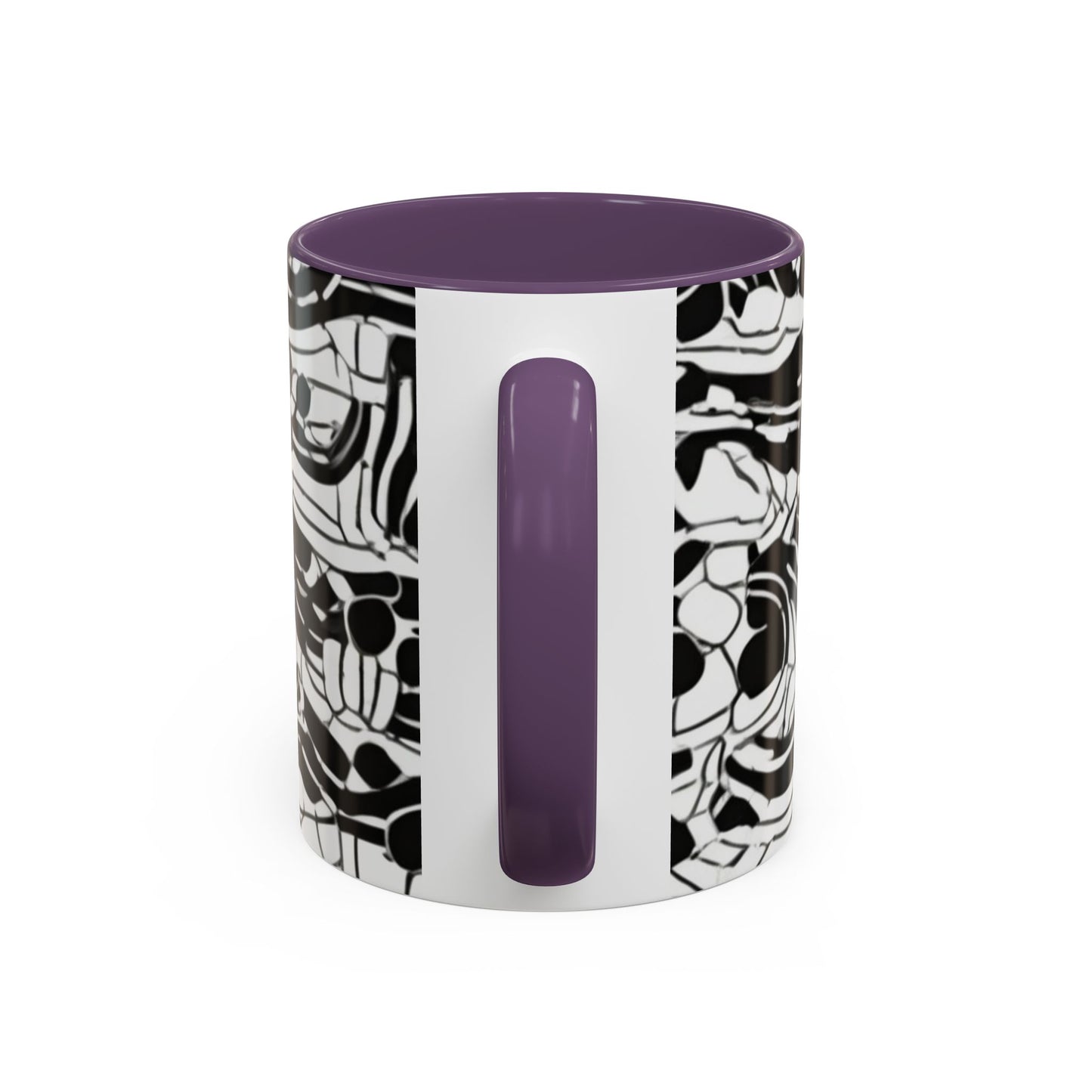 boostlete-rise-grind-pattern-dotted-line-art-0483 — Accent Mug 11/15oz