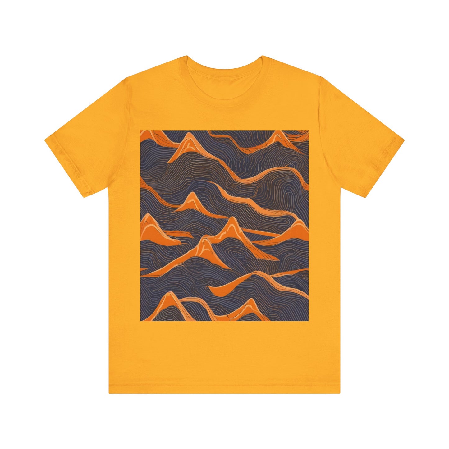 boostlete-boost-mode-pattern-topographic-engraved-0035 — Unisex Jersey Short Sleeve (B+C 3001)