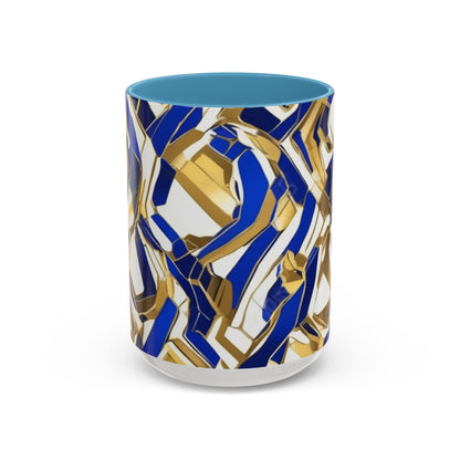 boostlete-boost-mode-pattern-hex-athletic-0611 — Accent Mug 11/15oz