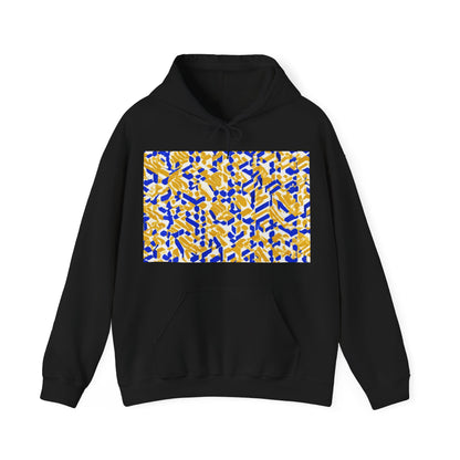boostlete-rise-grind-pattern-sprint-isometric-0319 — Unisex Heavy Blend Hooded Sweatshirt (Gildan)