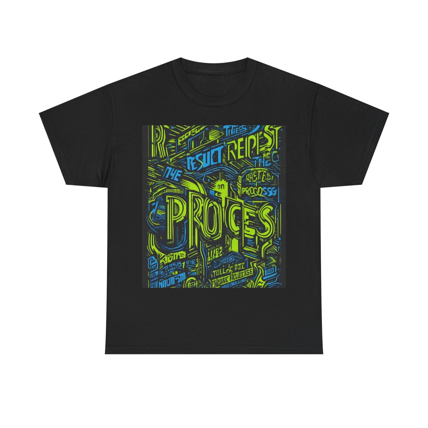 boostlete-rise-grind-type-respect-the-process-big-monoline-0265 — Unisex Heavy Cotton Tee (Gildan 5000)