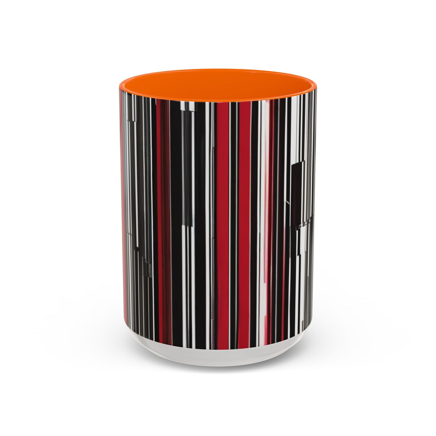 boostlete-am-crew-pattern-barcode-athletic-0911 — Accent Mug 11/15oz