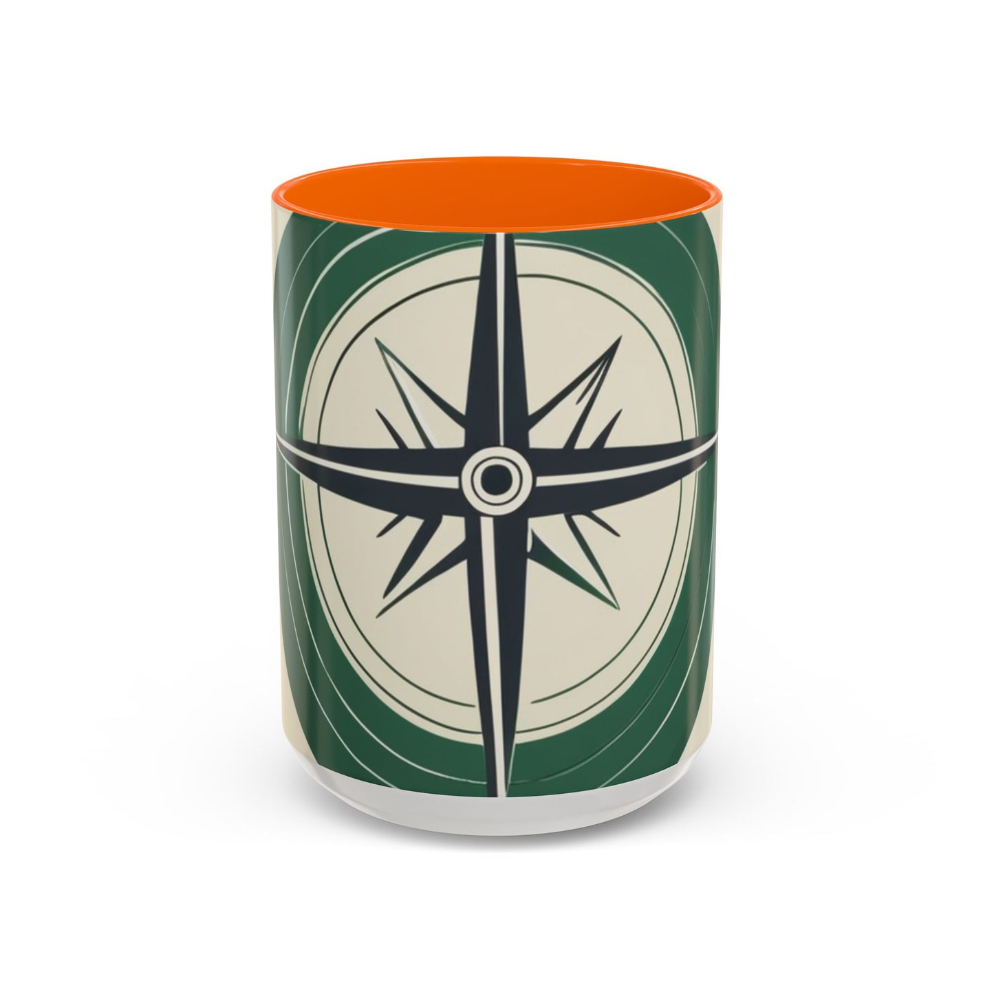 boostlete-iron-intent-icon-compass-soft-blueprint-0614 — Accent Mug 11/15oz