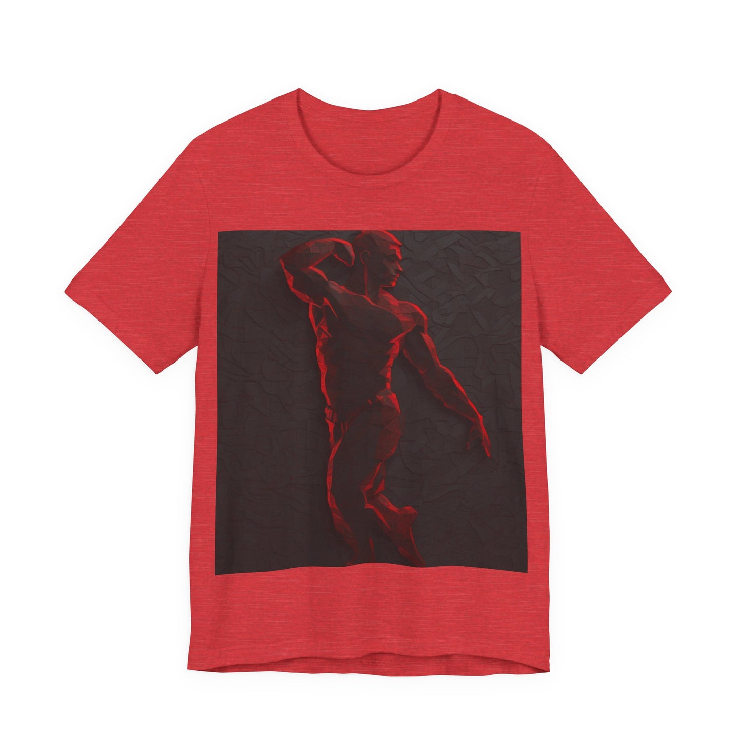 boostlete-rise-grind-scene-yogi-3d-isometric-0204 — Unisex Jersey Short Sleeve (B+C 3001)