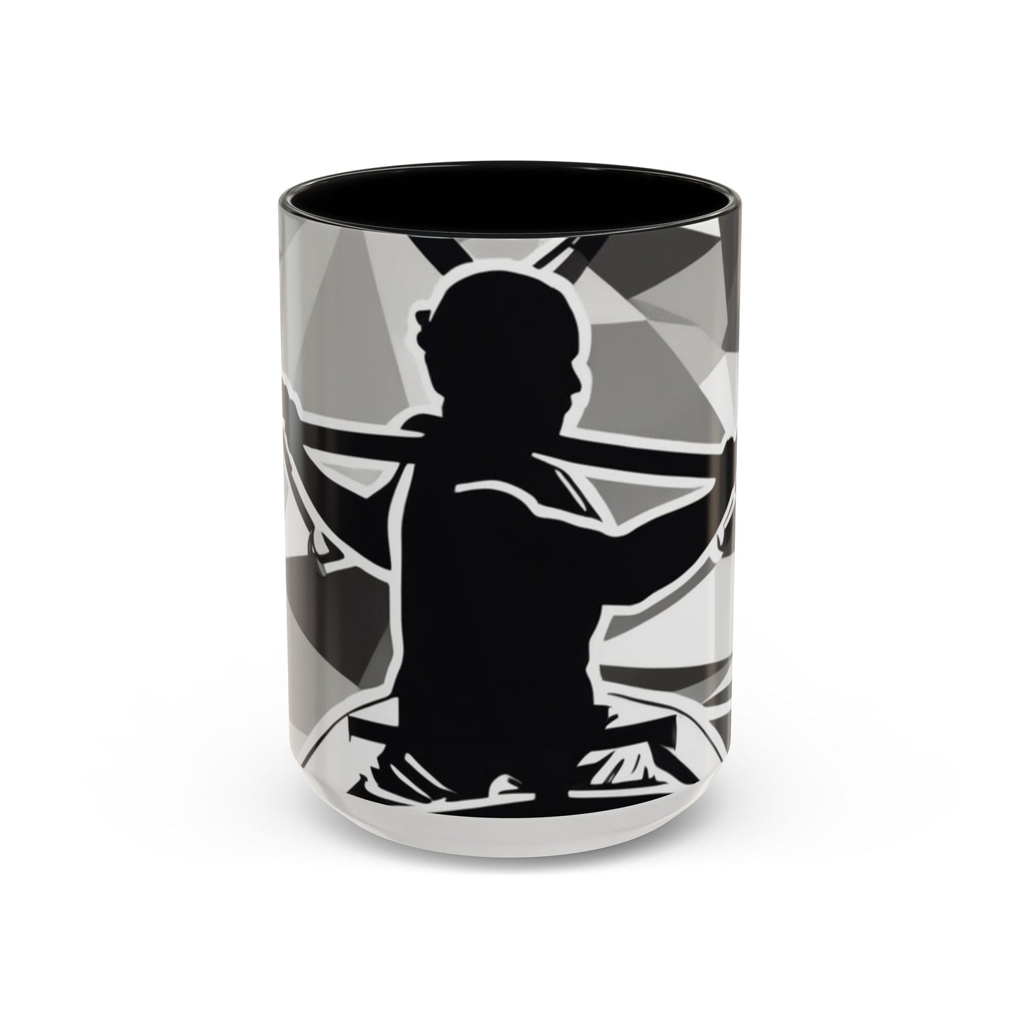 boostlete-am-crew-scene-rower-outline-geometric-0060 — Accent Mug 11oz/15oz