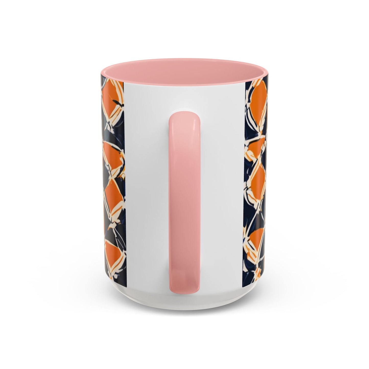 boostlete-headspace-pattern-plate-number-badge-0387 — Accent Mug 11/15oz