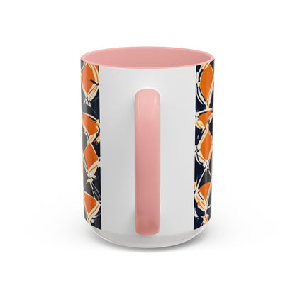 boostlete-headspace-pattern-plate-number-badge-0387 — Accent Mug 11/15oz