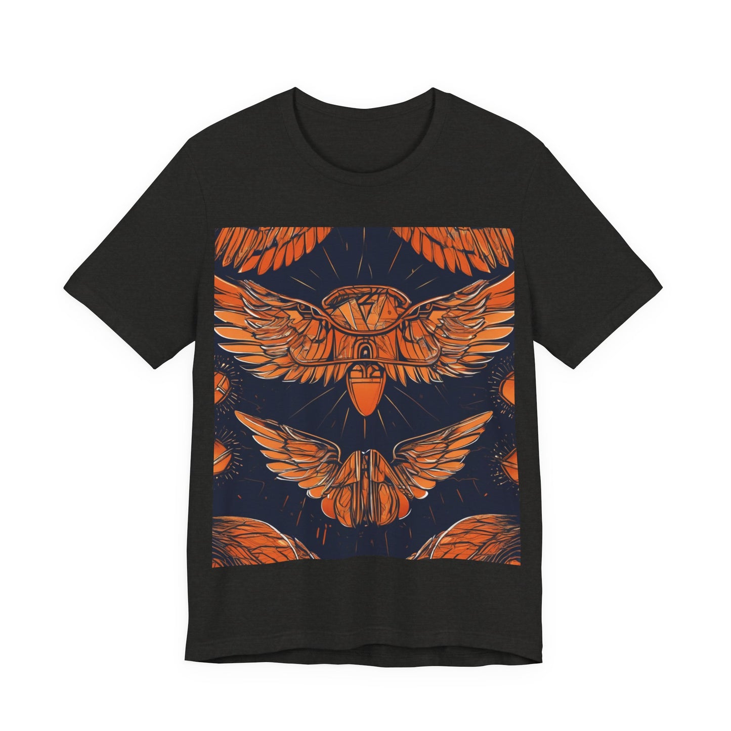 boostlete-field-day-icon-wings-soft-geometric-0298 — Unisex Jersey Short Sleeve (B+C 3001)