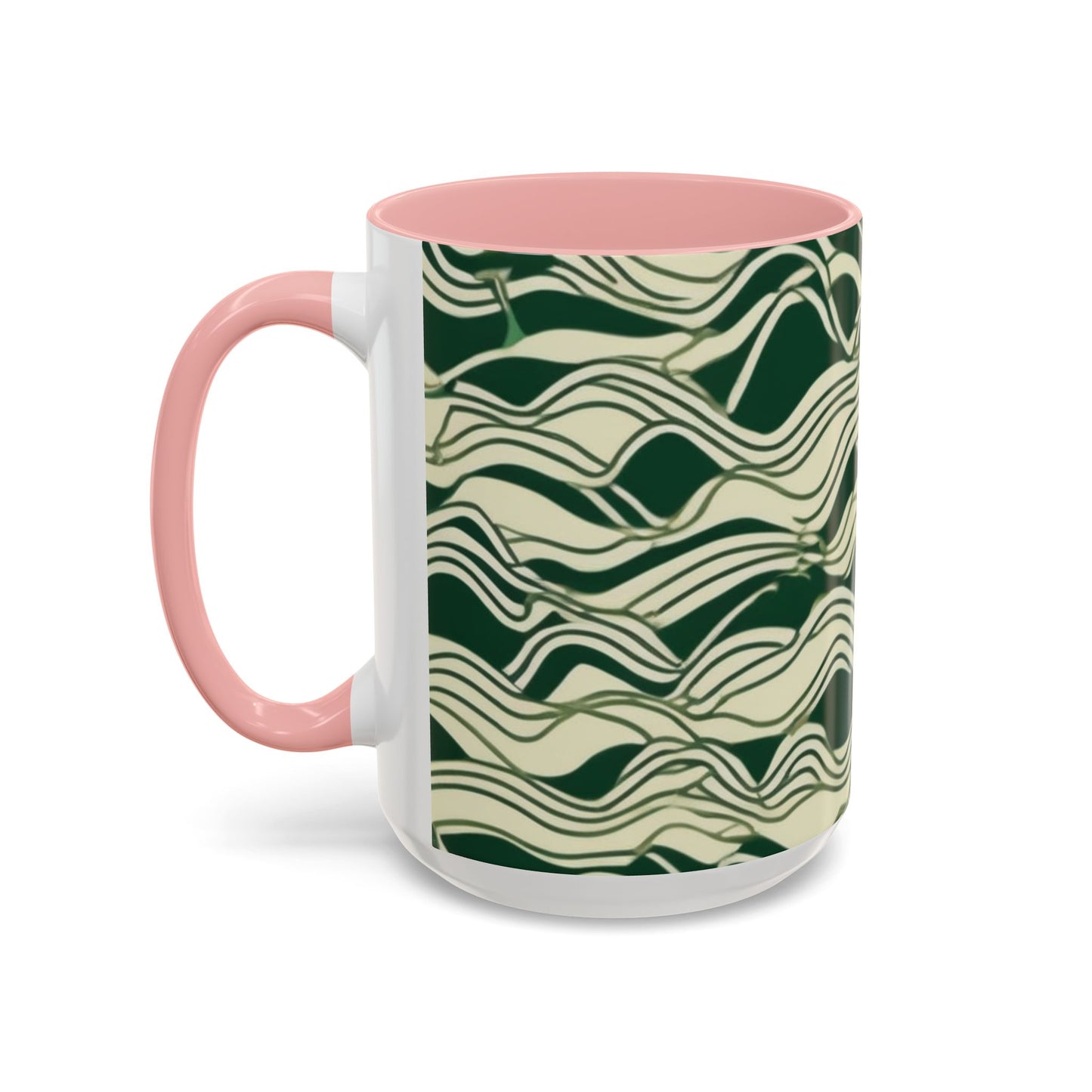 boostlete-recovery-progress-pattern-audio-monoline-0067 — Accent Mug 11oz/15oz