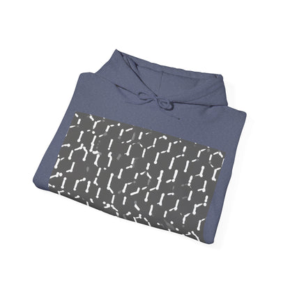 boostlete-recovery-progress-pattern-dotted-industrial-0355 — Unisex Heavy Blend Hoodie (G18500)