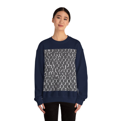 boostlete-recovery-progress-pattern-dotted-industrial-0355 — Unisex Heavy Blend Crewneck (G18000)