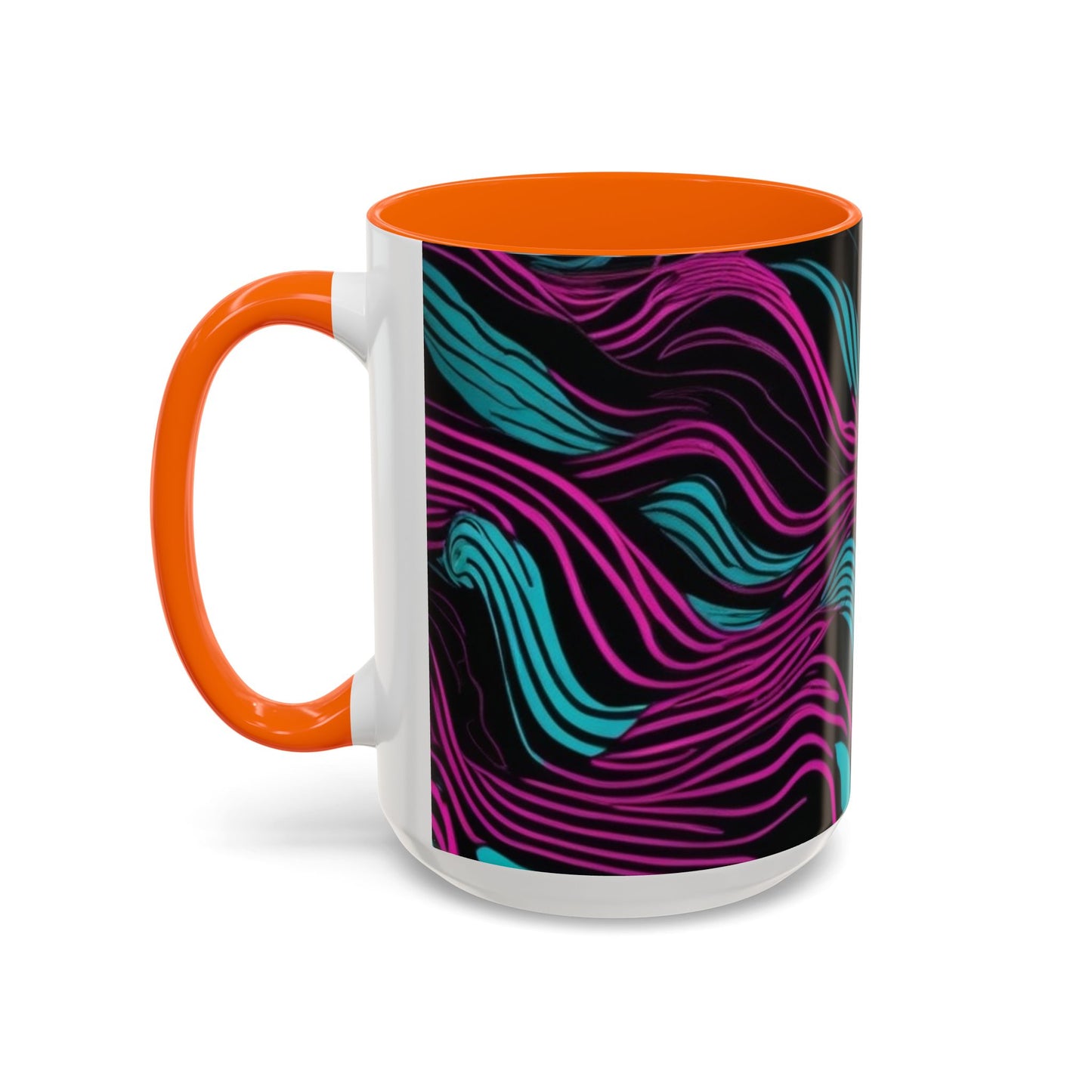 boostlete-recovery-progress-pattern-topographic-engraved-0119 — Accent Mug 11oz/15oz